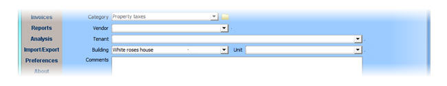 LandlordMax Property Management Software: association with tenant etc