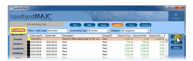 LandlordMax Property Management Software: latefee1