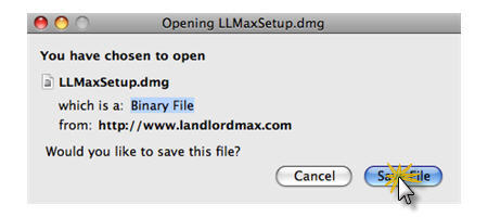 LandlordMax Property Management Software:Install/Mac/Save