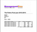 Property Management Software: printedReport