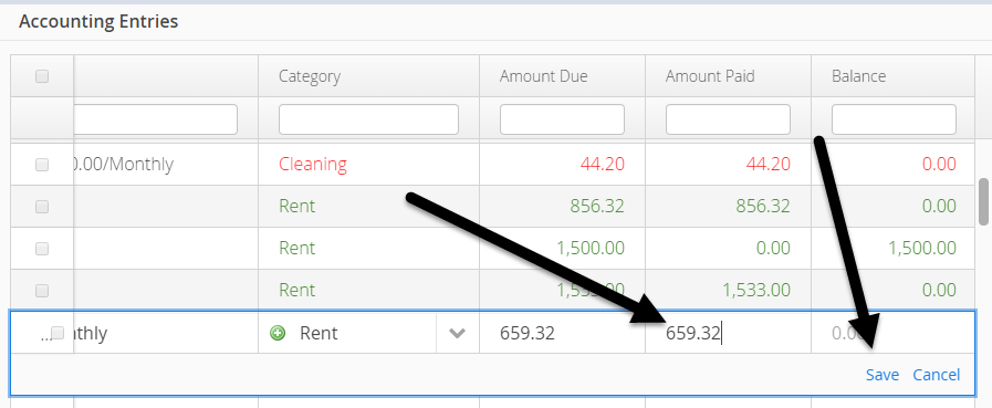 LandlordMax Property Management Software - Table Editing release notes