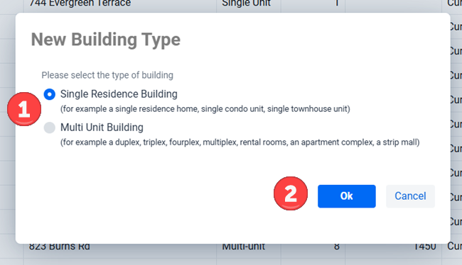Create new building